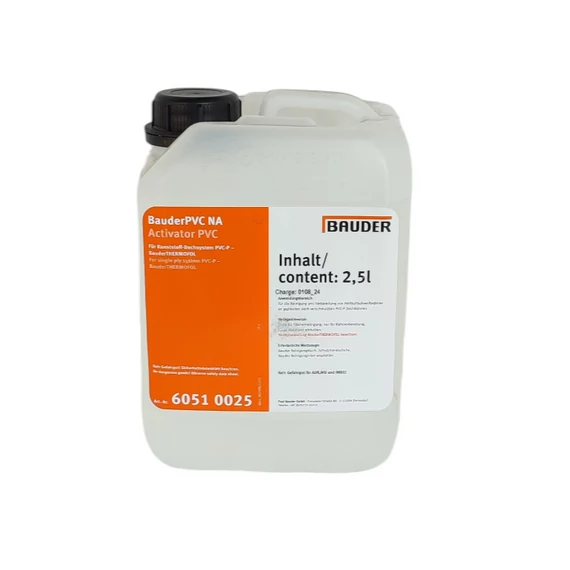 60510025 Bauder PVC NA varrataktiváló (2,5 liter)