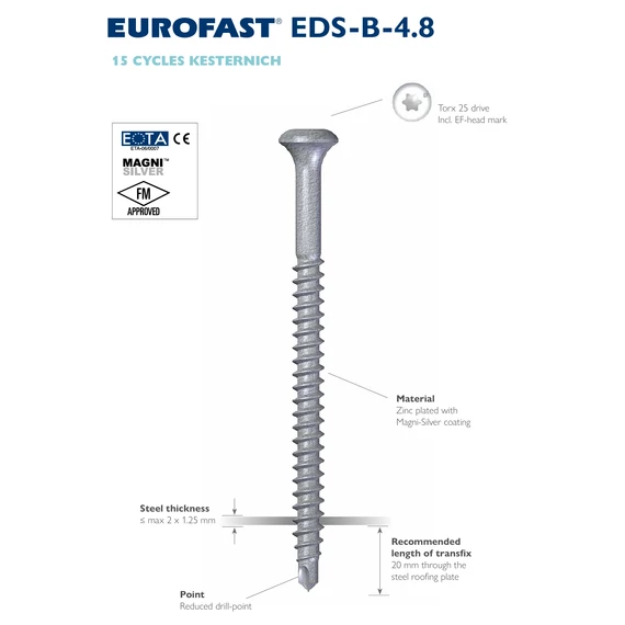 VRF Önfúró lemezcsavarok 4,8-as
