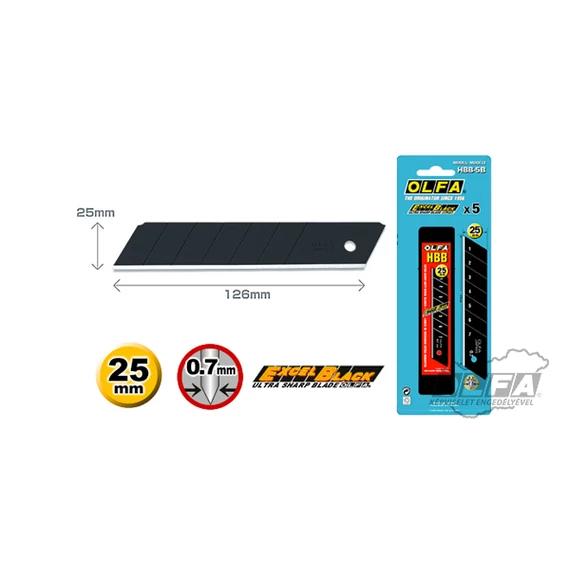 Olfa 25mm-es penge