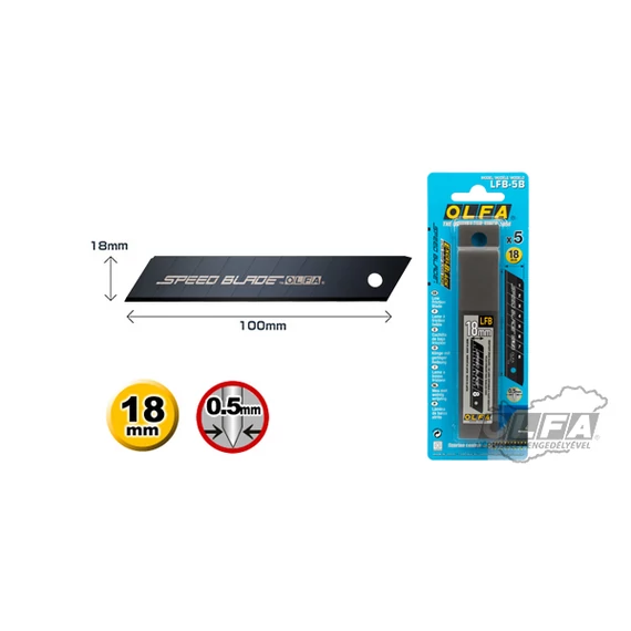 Olfa 18mm-es penge